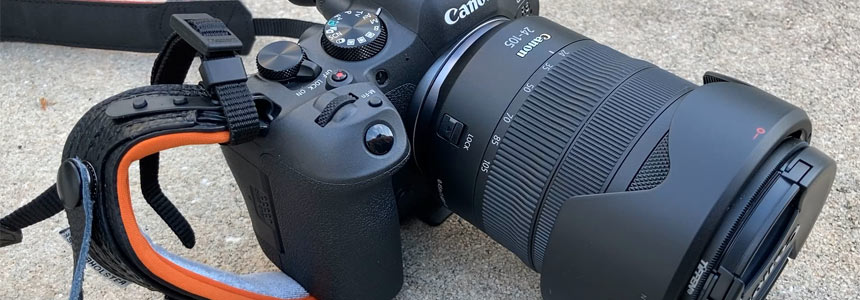 Canon R6 Mark II: How to Attach Camera Neck Strap and Spider Pro Handstrap to Your Camera